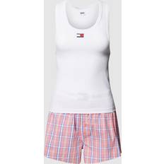 Bianco - Donna Pigiama Tommy Jeans Pigiama - Multicolore