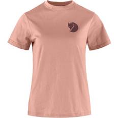 Fjällräven T-shirts Fjällräven Fox Boxy Logo T-shirt - Dusty Rose