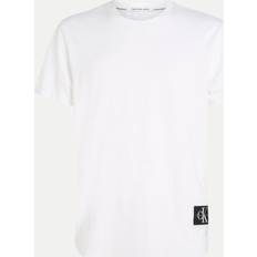 Calvin Klein Badge Turn Up Sleeve - Wit