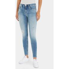 Tommy Hilfiger Nora Mid Rise Skinny Distressed Jeans DENIM LIGHT 2834