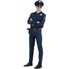 My Other Me Kostüm für Erwachsene Blau Polizei 4 Stücke