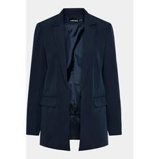 Dame - Oversized Blazere Pieces Pcbozzy Blazer - Marineblå