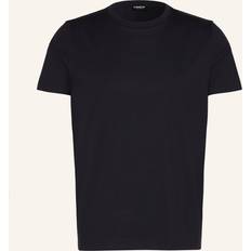 Dondup Herren Bekleidung Dondup Logo Crew Neck T-Shirt Black Schwarz T-shirt Grösse: