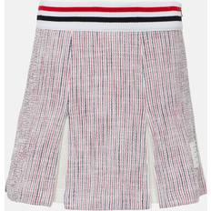 Women - XXXS Skirts Thom Browne Pleated cotton-blend miniskirt multicoloured