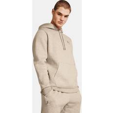 Under Armour Ua Essential Fleece Hoodie Taupe, Male, Hoodies & Sweatshirts, Beige