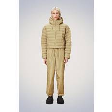 Rains Lohja Short Puffer Jacket - Sand