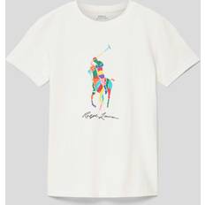 Kinderbekleidung Polo Ralph Lauren Boys White Cotton Pony T-Shirt White year