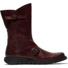 Fly London Womens Mes Wedge Zip Up Boots