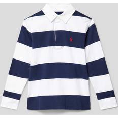 Polo Ralph Lauren Rugby Shirt - Natblå/Rød/Hvid