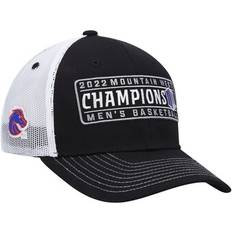 Zephyr Men's Black/White Boise State Broncos 2022 Mountain West Men's Basketball Conference Tournament Champions Locker Room Adjustable Hat