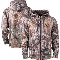 Dunbrooke Men's Realtree Camo Washington Commanders Trophy Tech Fleece Full-Zip Hoodie Jacket