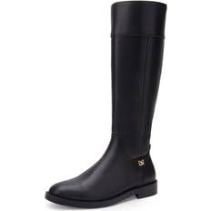 Synthetic Riding Shoes Aerosoles Taba Women's Riding Boots, 8.5, Black