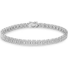 Effy Bracelets Effy Women's Sterling Silver & Diamond Tennis Bracelet