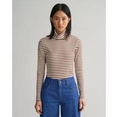 Gant Slim Rib Turtleneck Top