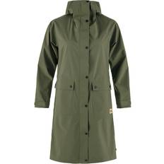 Fjällräven Dame Tøj Fjällräven Vardag Rain Parka W - Laurel Green