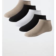 Schiesser Calcetines Schiesser Herrensneaker - Beige/Negro/Blanco