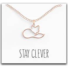 Jewelry T-Rex Necklace Dinosaur Gift With Sweet and Funny Message Card