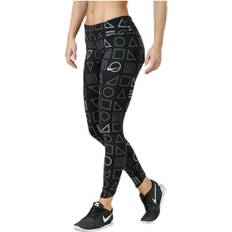 Nike Epic Lux Flash Tight Leggings - Black - Female