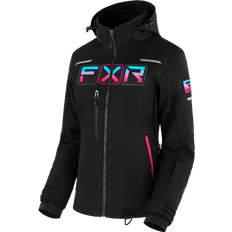 FXR Maverick Snow Jacka Dam Svart-Himmel-Electrisk Rosa Fade