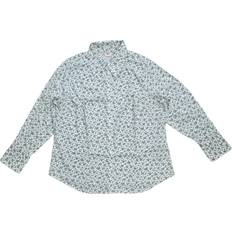 Levi's Blouses Levi's Plus Mave Damen Bluse Langarm-Bluse mit Blumen Muster Große Größen 49939267 Weiß