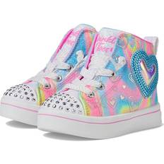 Skechers Children's Shoes Skechers Twinkle Toes Twi-Lites 2.0 Holographic Heart Toddler Pink Multicolor MULTI COLOR