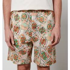 Drôle de Monsieur Men's Card Game Vacation Shirt - Multicolor