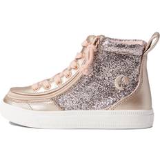 Rose Gold Sneakers Children's Shoes BILLY Classic Lace High Unicorn Glitter Sneaker Little Kid Big Kid Rose Gold ROSE GOLD