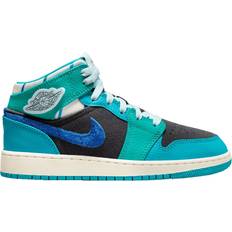 Nike 1 Mid GS - Anthracite/Aquatone/New Emerald/Glacier Blue