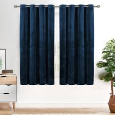 Curtains & Accessories Oxford Homeware 66" width 54" drop
