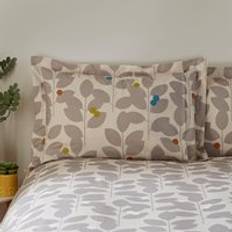 Elements Modern Leaf Oxford Pillow Case Beige