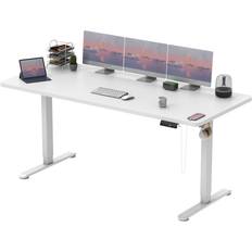 Best Writing Desks Inbox Zero Large T-Shaped Standing Writing Desk