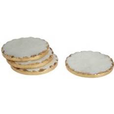 Marble Coasters Premier PH Set Of 4 Round Coaster 4pcs
