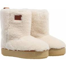 Isabel Marant Women's Frieze Shearling Boots White