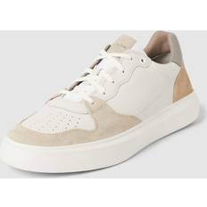 Geox Herr Sneakers Geox Herr U DEIVEN sneakers, vit/sand, EU, Vit sand