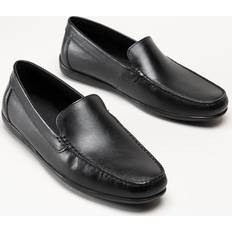 Leather Loafers Geox Ascanio Leather Loafers - Black