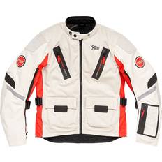 Fuel Astrail Textile Jacket - White/Red