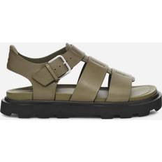 UGG Green Sandals UGG Â Women's Capitelle Strap Leather Sandals in Burnt Olive