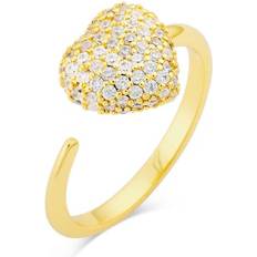 Charlotte Bonde STHLM Timeless Eternal Love Ring Rock Crystal Ringar Dam Guld