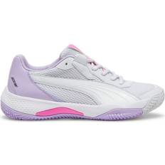 Allacciato Scarpe da sport per racchetta Puma Nova Court Grigio Donna