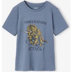 Dinosaurs Children's Clothing Vertbaudet Jungen T-Shirt mit Dino-Print graublau