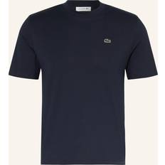 Lacoste T-Shirts & Tanktops Lacoste Leichtes T-Shirt aus Baumwoll-Pima-Jersey. Navy Blau