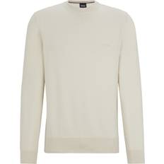 HUGO BOSS Pacas Long Sleeves Sweater - Natural