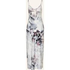 Slip Dresses - White AllSaints Bryony Valley Midi Dress, White/Multi