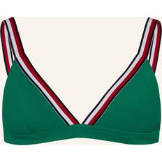 Tommy Hilfiger Nylon Bademode Tommy Hilfiger Bikini-Oberteil UW0UW05290 Grün