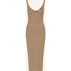 Calvin Klein Slip Dresses Kleider Calvin Klein Strickkleid BRAUN