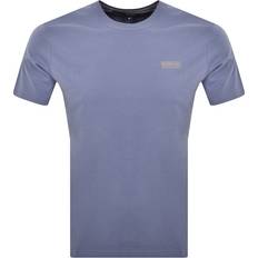 Barbour Homme T-shirts Barbour Logo T Shirt Blue