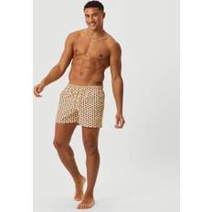 Giallo Costumi da Bagno Björn Borg Print Swim Shorts Jaune