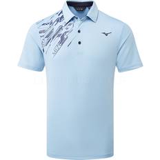 Mizuno Elite Print Polo Dream Blau Herren Grösse