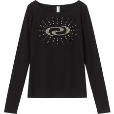 Valeria Bluse, Black