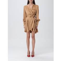 Silk Clothing Zimmermann Dress Woman color Sand